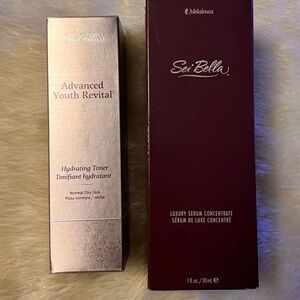 Bundled Melaleuca Sei Bella Luxury Serum Concentrate and Hydrating Toner